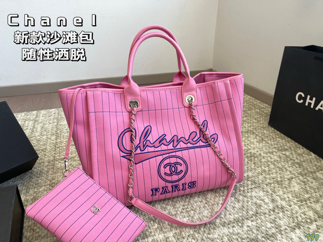 Chanel Beach Bag Casual and Easy