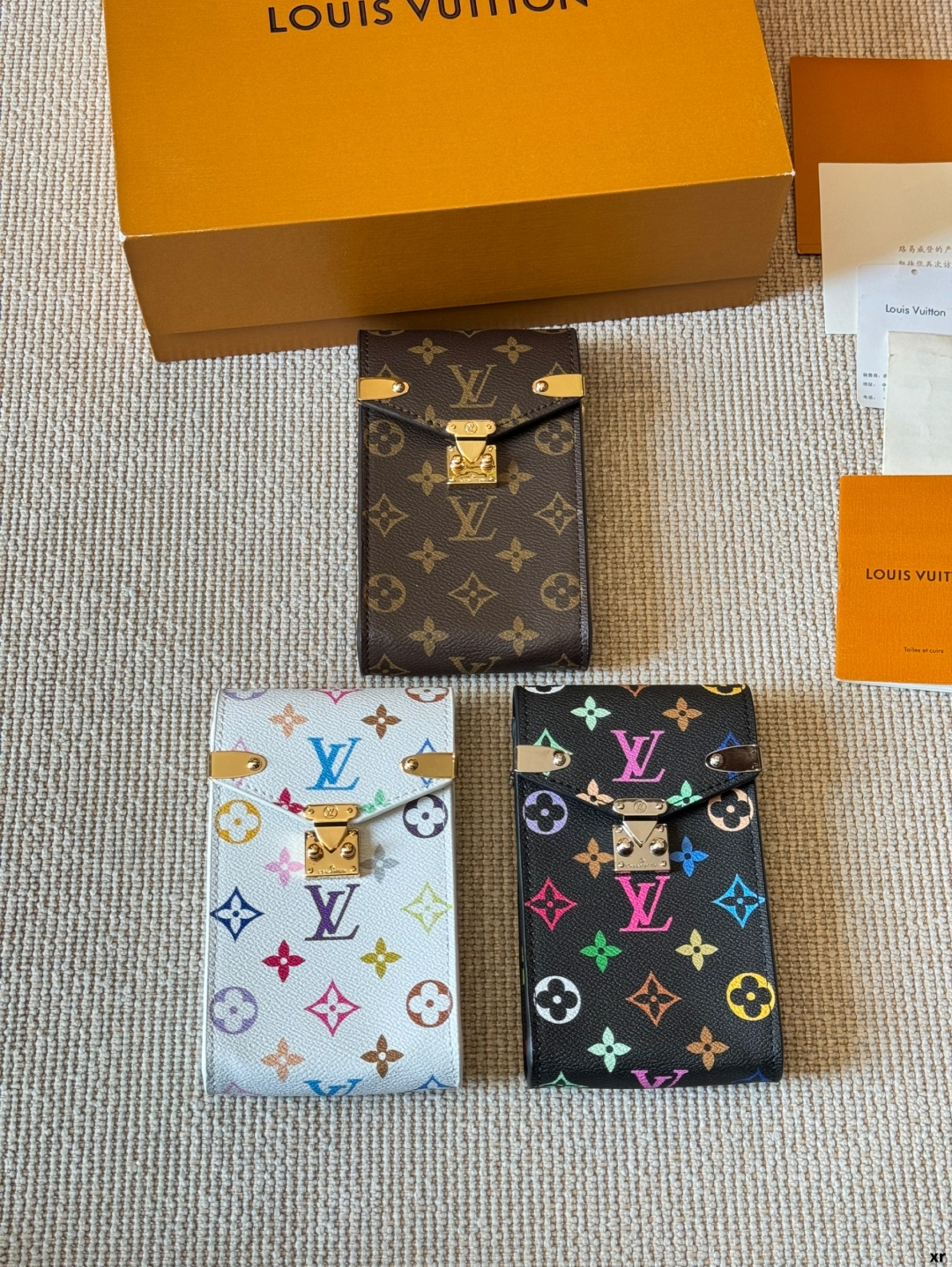 LV Vertical ZippyWallet vertical mobile phone bag