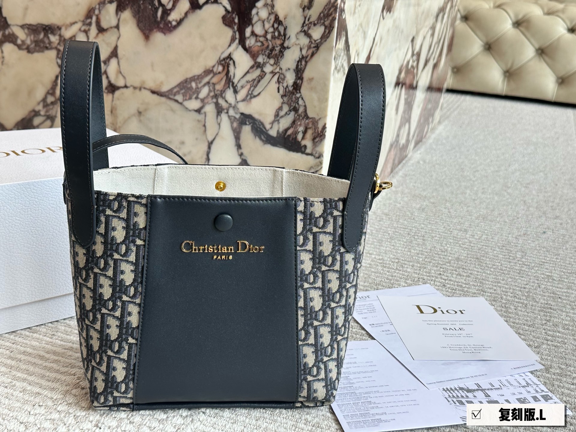 Dior's new signature bucket bag