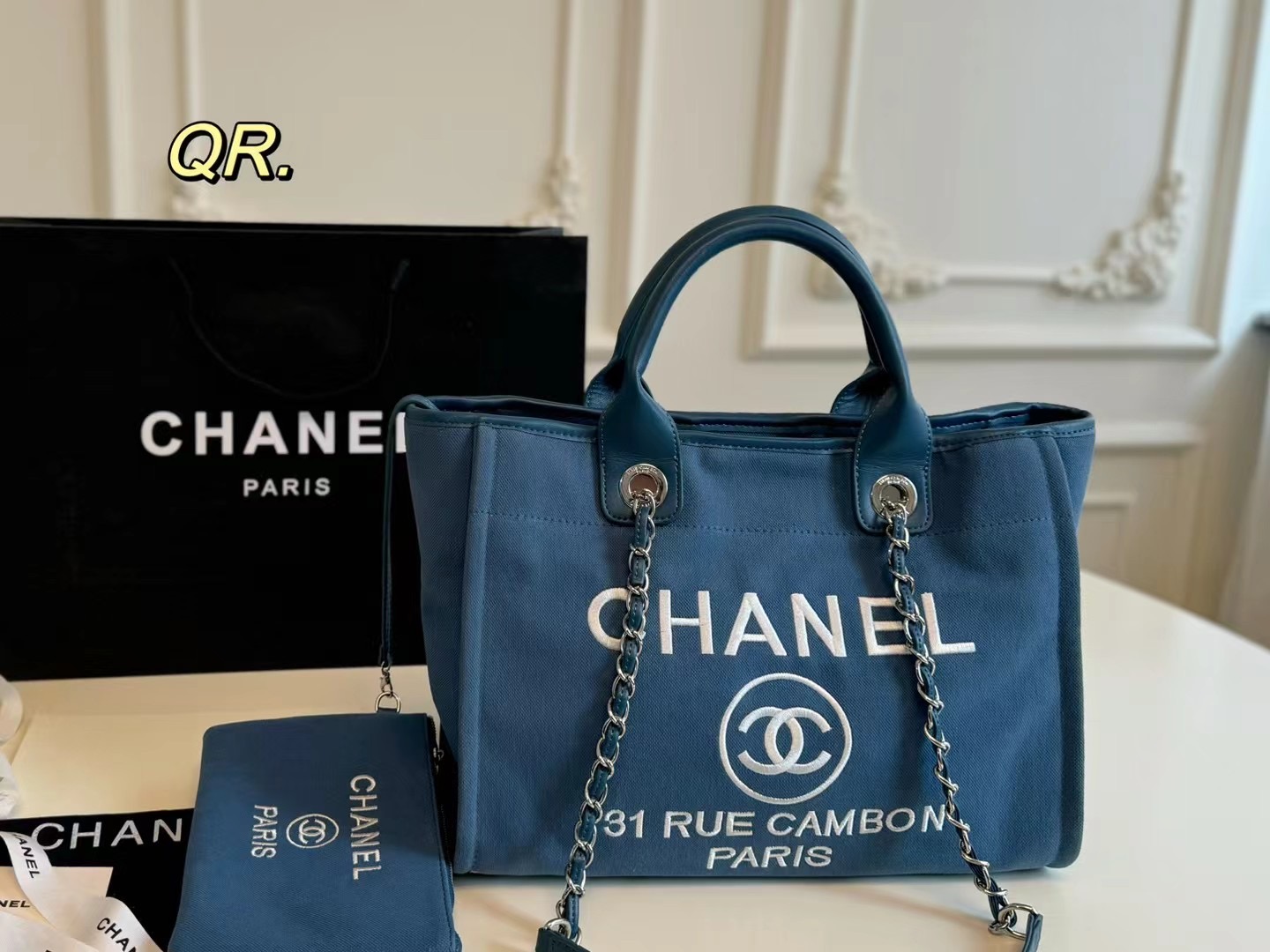Chanel New Denim Beach Bag