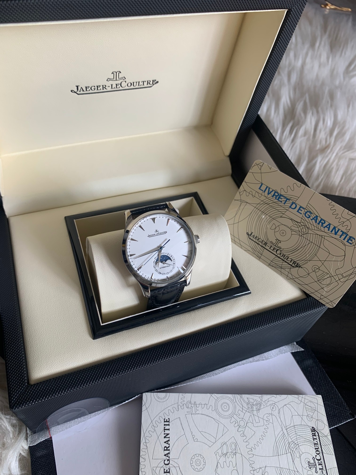 Jaeger-LeCoultre Master Moon Phase Men's Watch