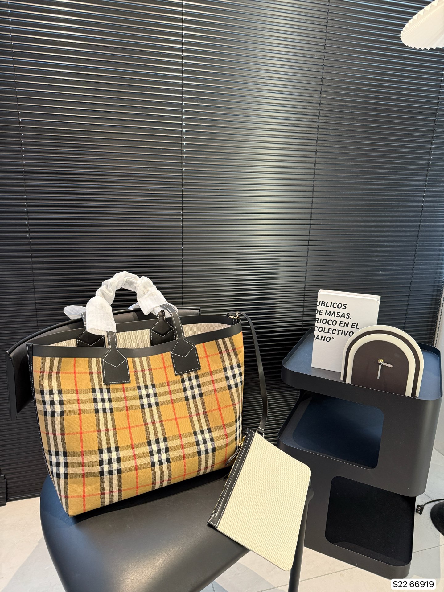 Burberry reversible tote bag