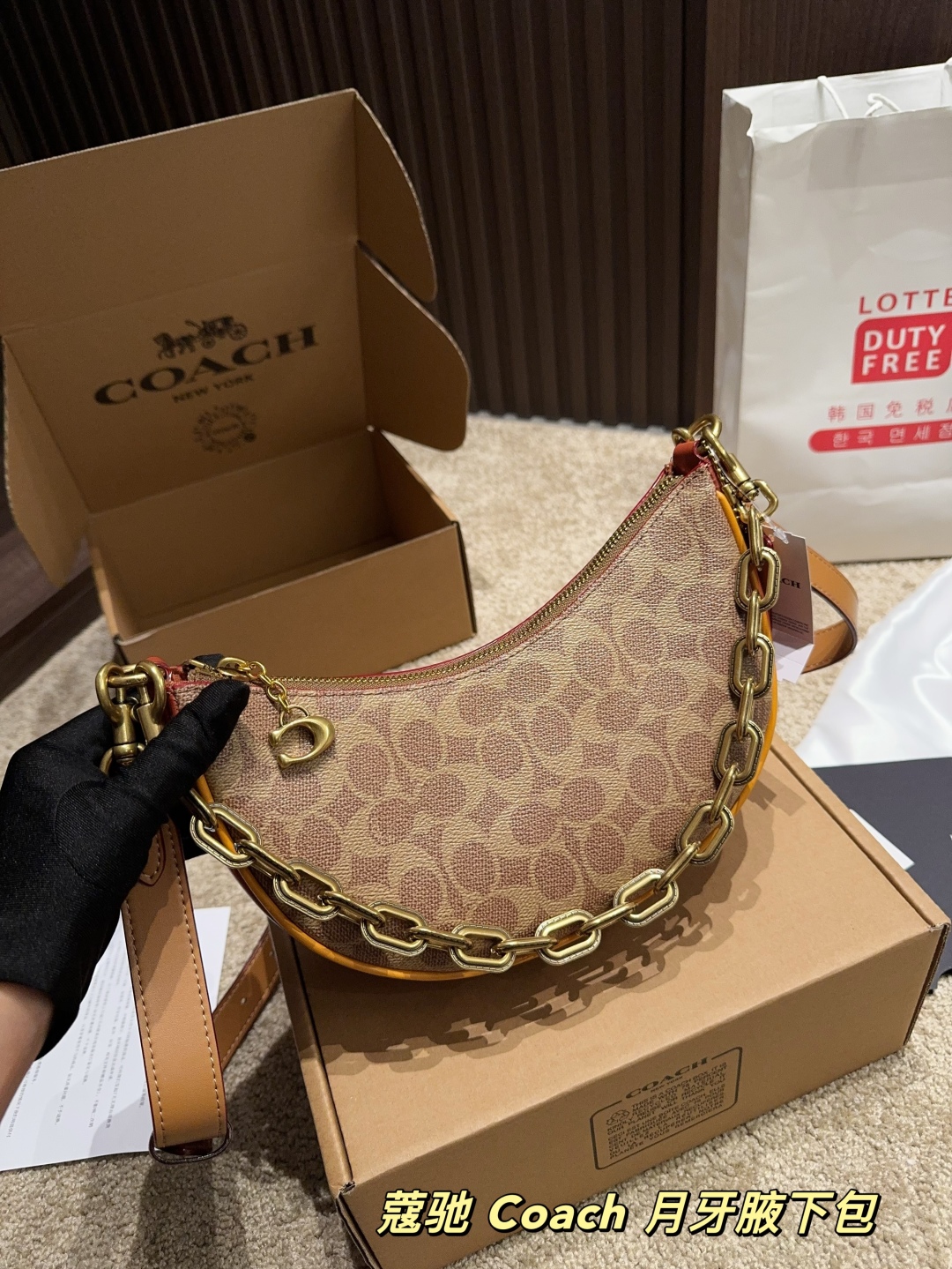 Coach Crescent Underarm Bag