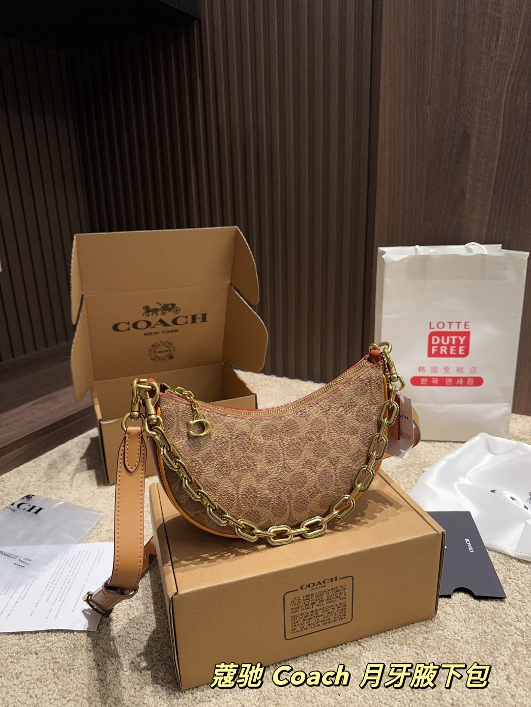 Coach Crescent Underarm Bag