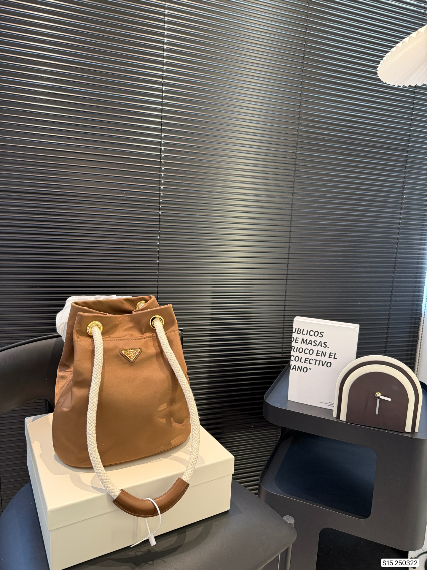 Prada ss25 bucket tote bag