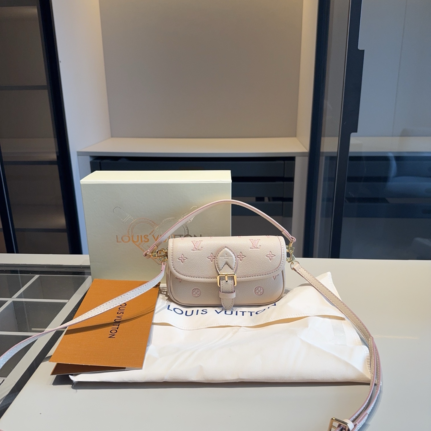 LV Diane Mini Baguette Bag