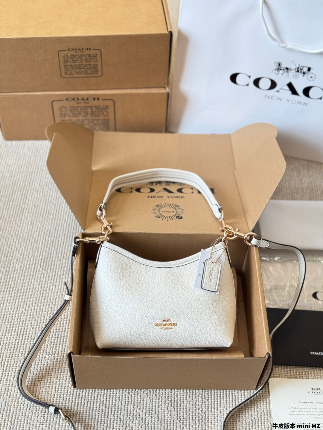 Coach's new laurel 19 hobo bag