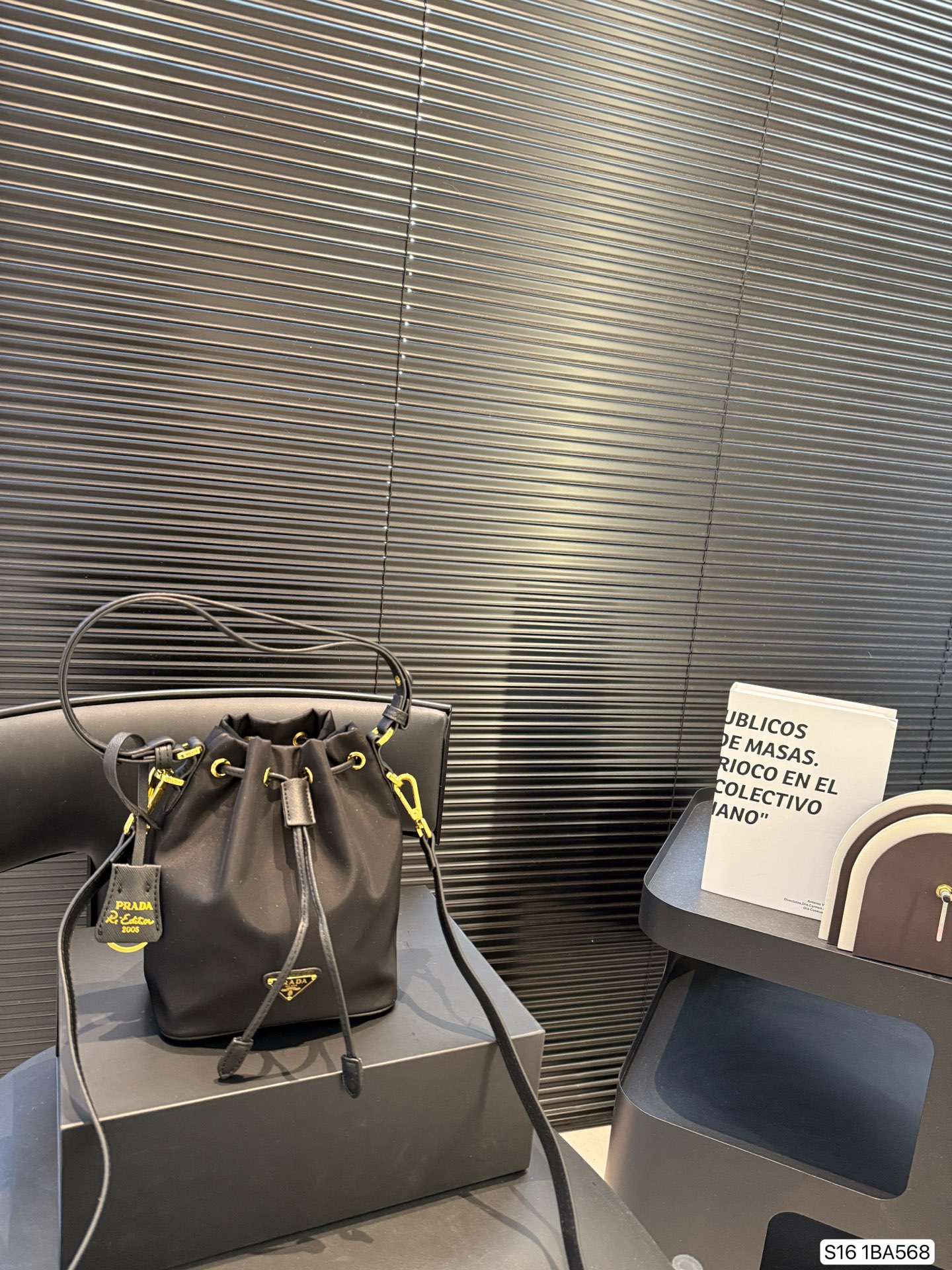 Prada bucket bag simple and light