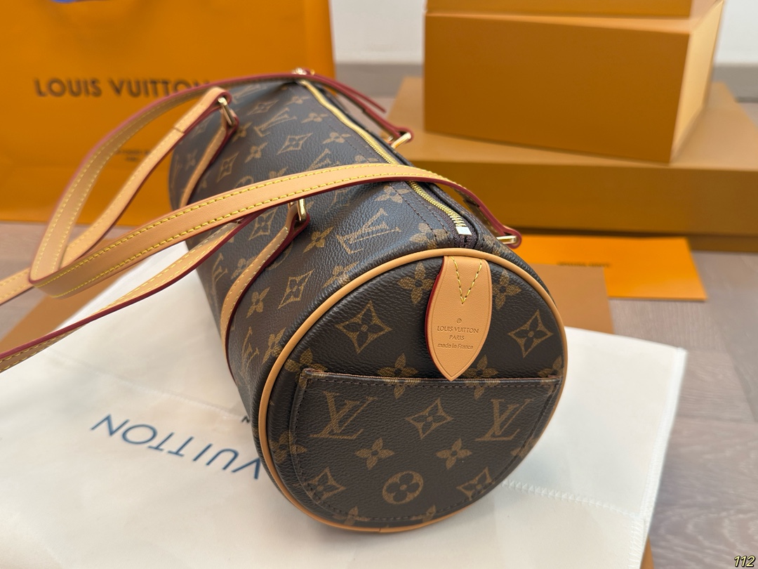 LV old flower roller bag