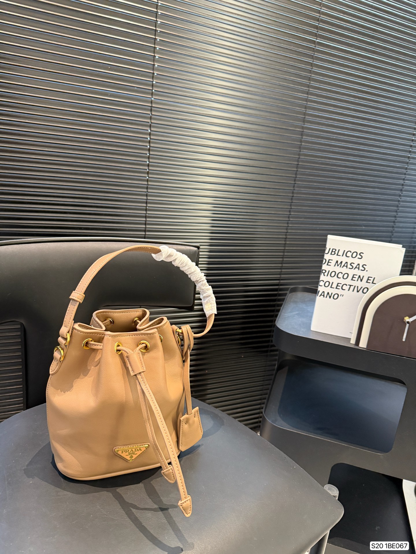 Prada bucket bag trendy fashion