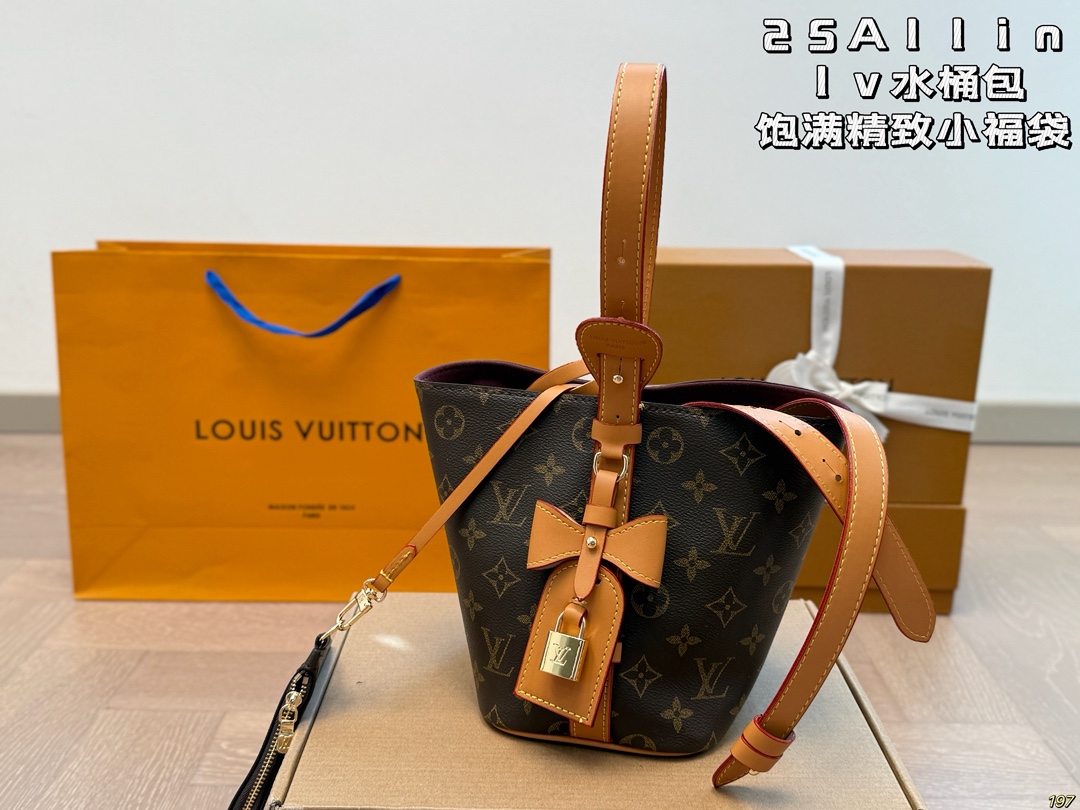 LV 25Allinbb bucket bag