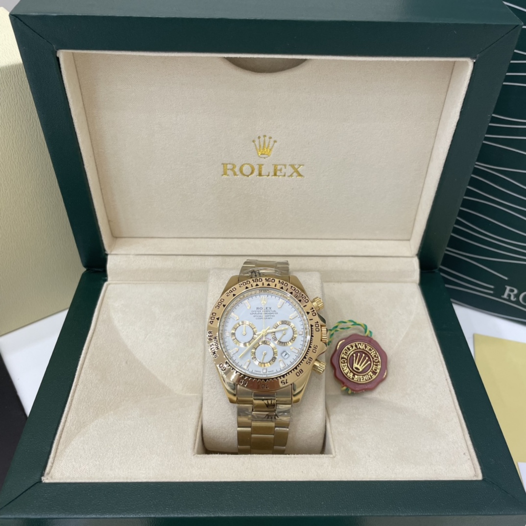 Rolex Daytona all-gold men's and women's couple watch