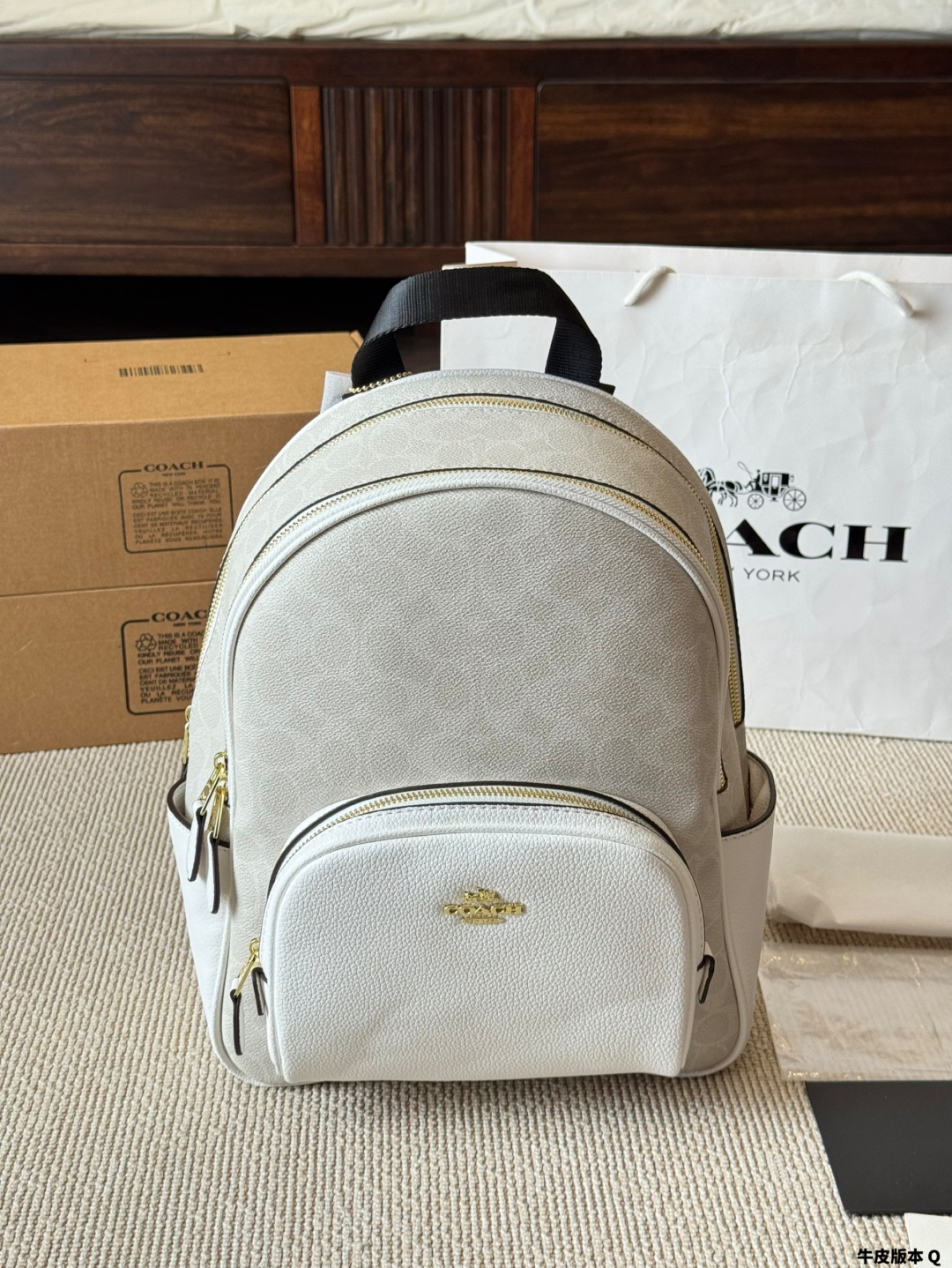 Coach classic medium Court backpack
