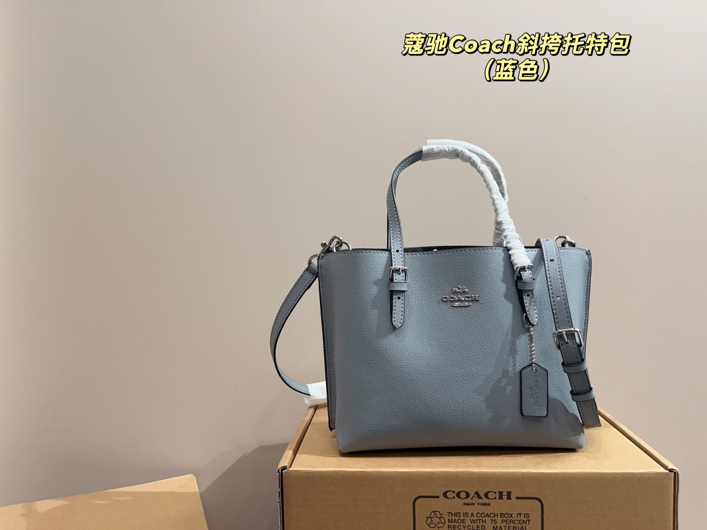 Coach crossbody tote bag