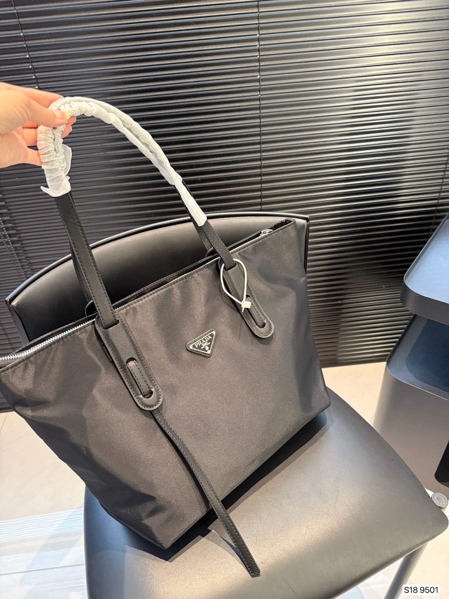 Prada Classic Tote Handbag Shoulder Bag