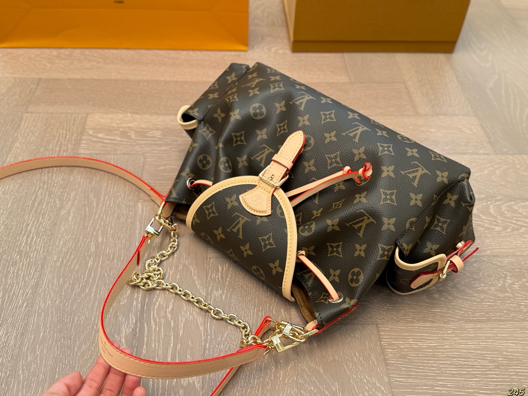 LV handbag messenger bag