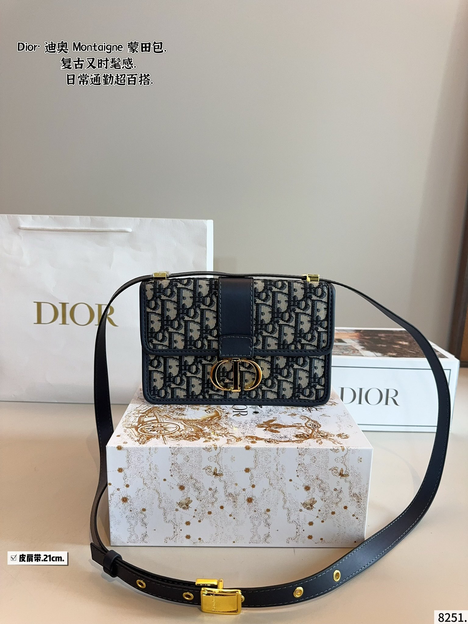 Dior classic monogram Montaigne bag