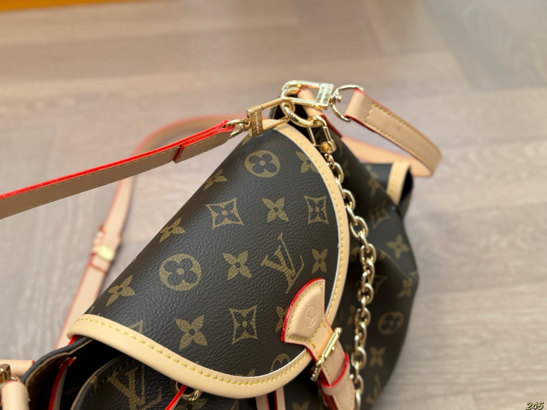 LV handbag messenger bag