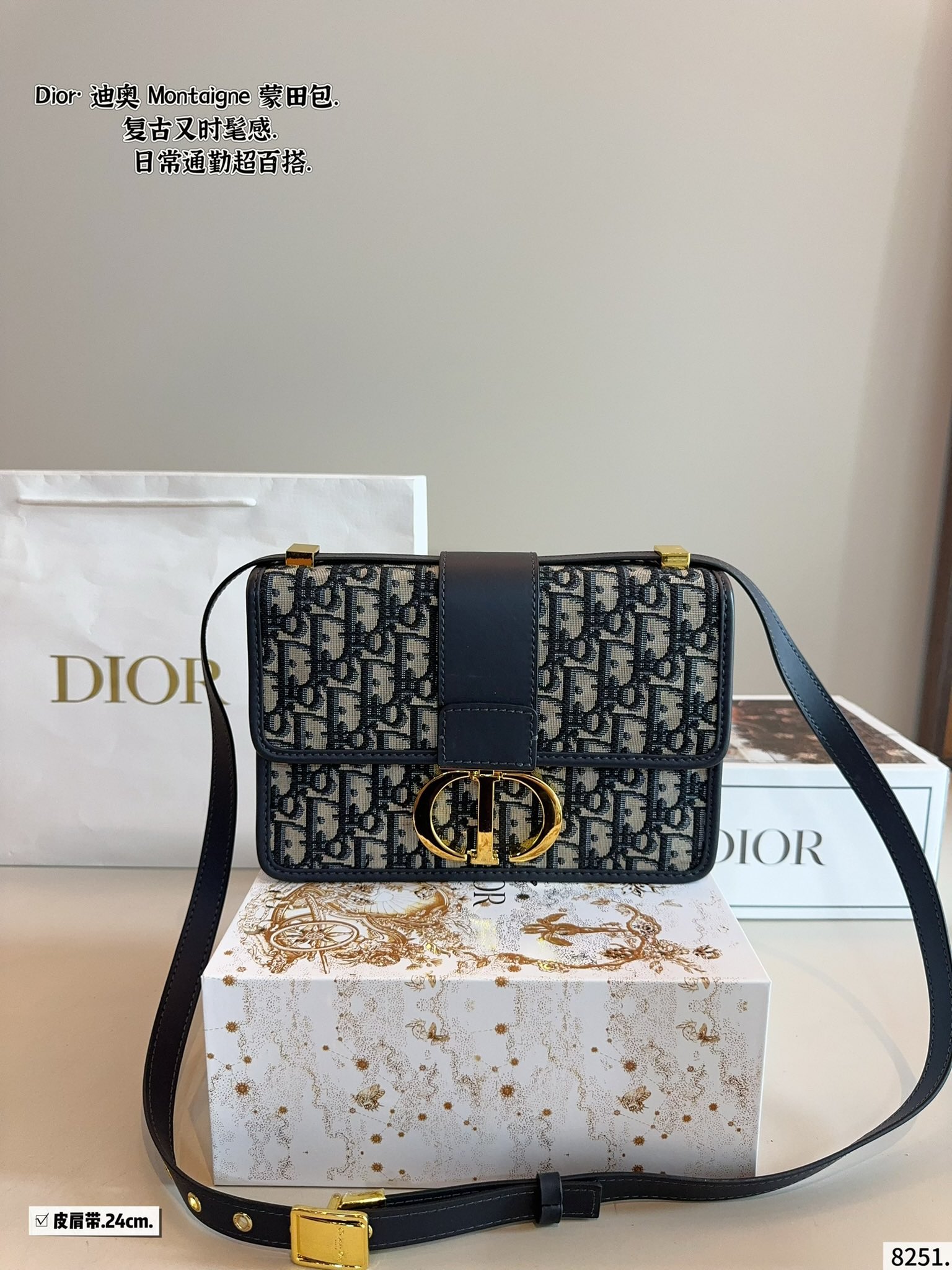 Dior classic monogram Montaigne bag