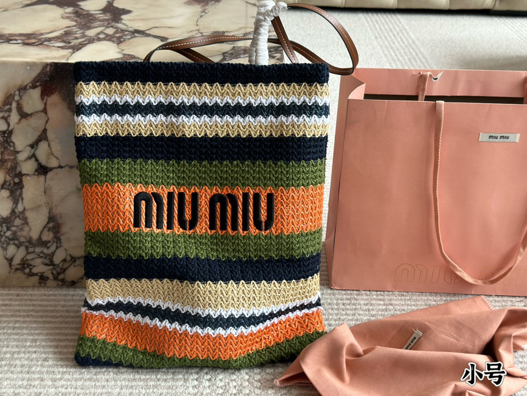Miu Miu summer limited edition beach bag