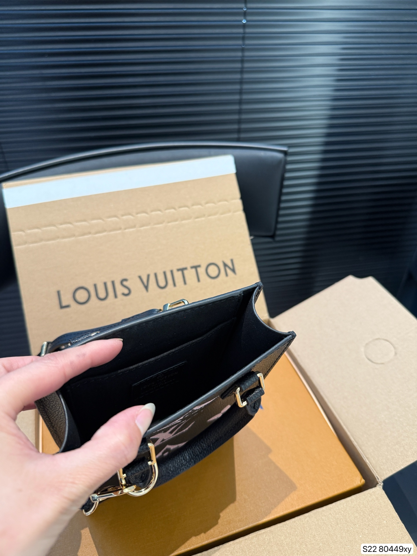 LV retro simple sheet music bag