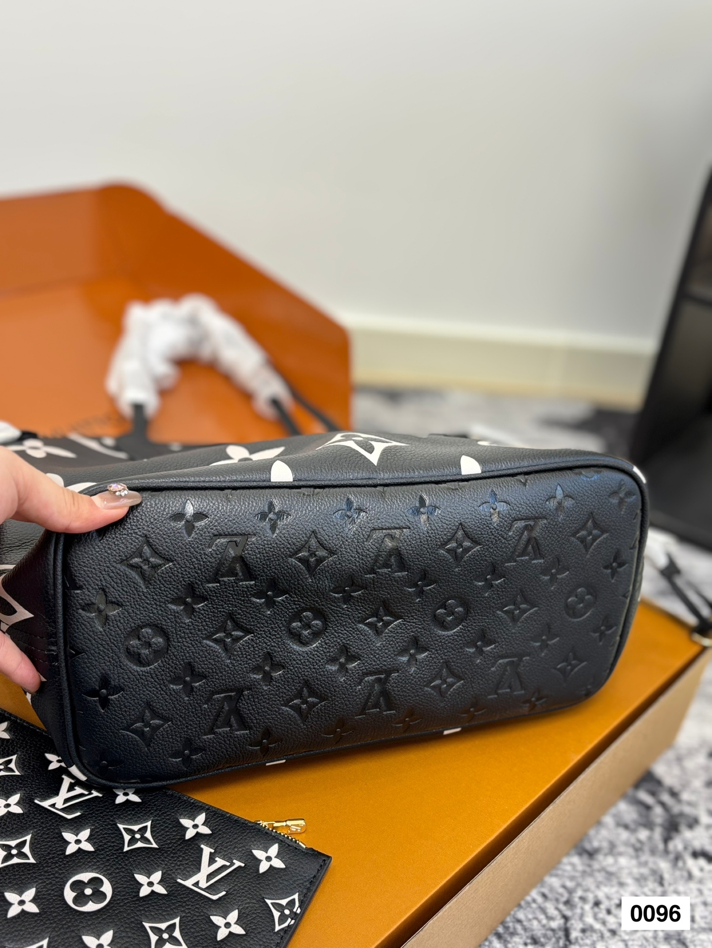 LV neverfull high-quality shopping bag