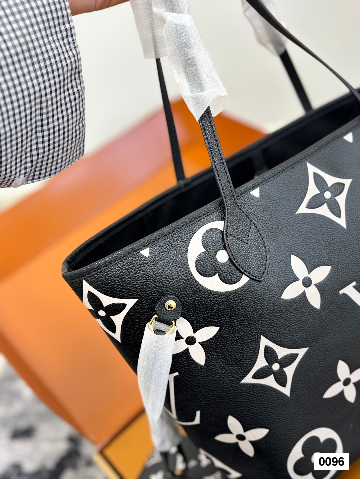 LV neverfull high-quality shopping bag