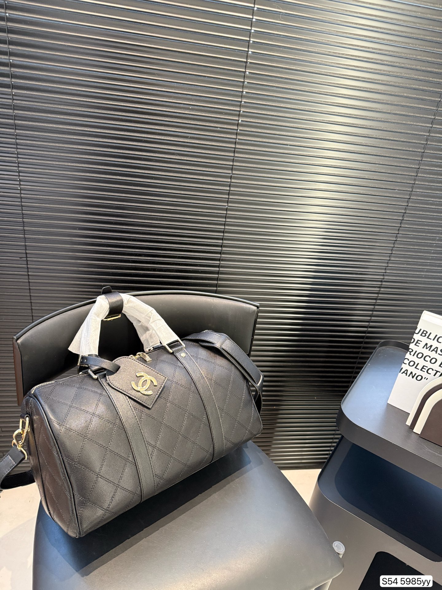 Chanel large capacity travel bag