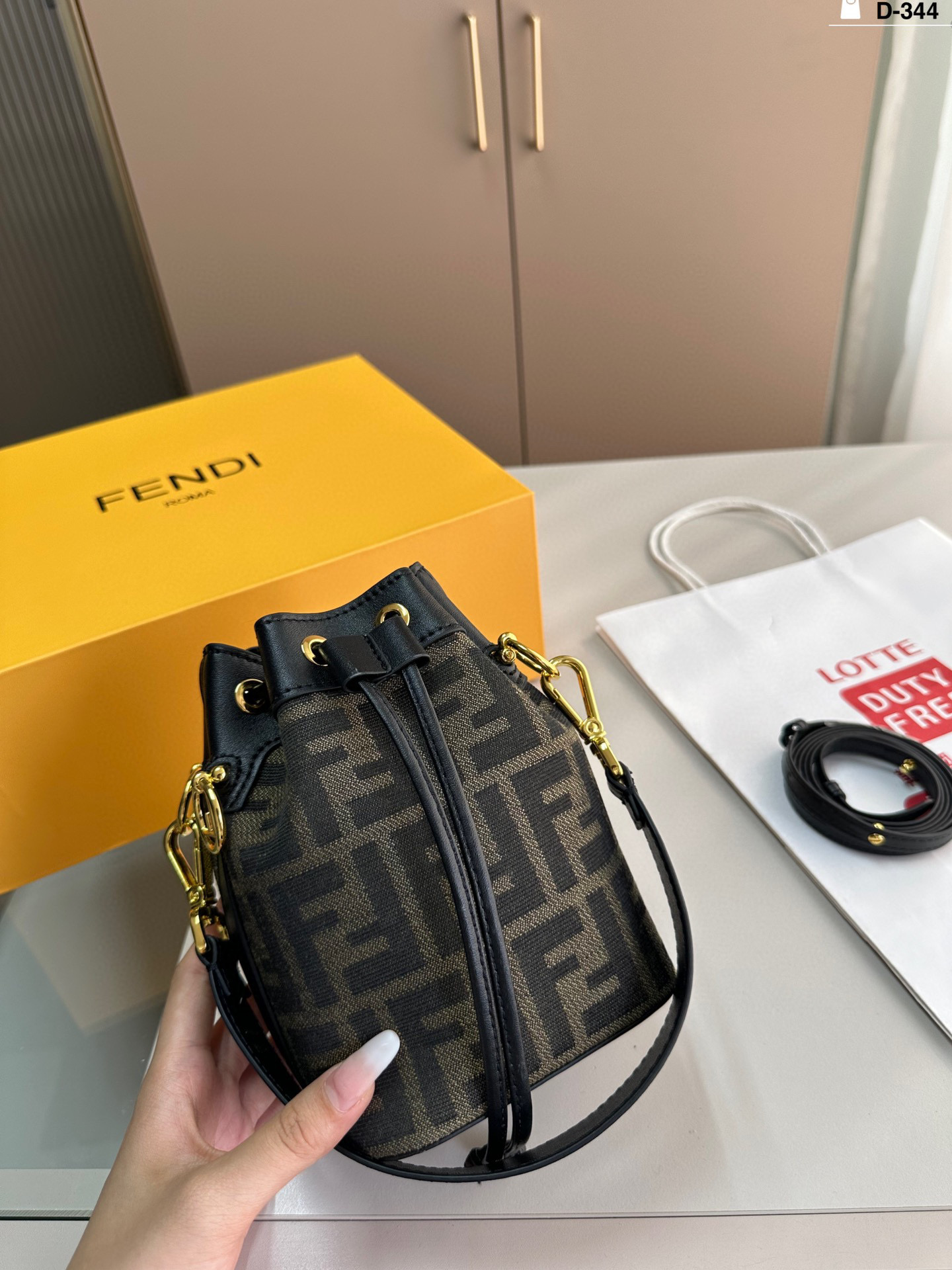 Fendi bucket bag