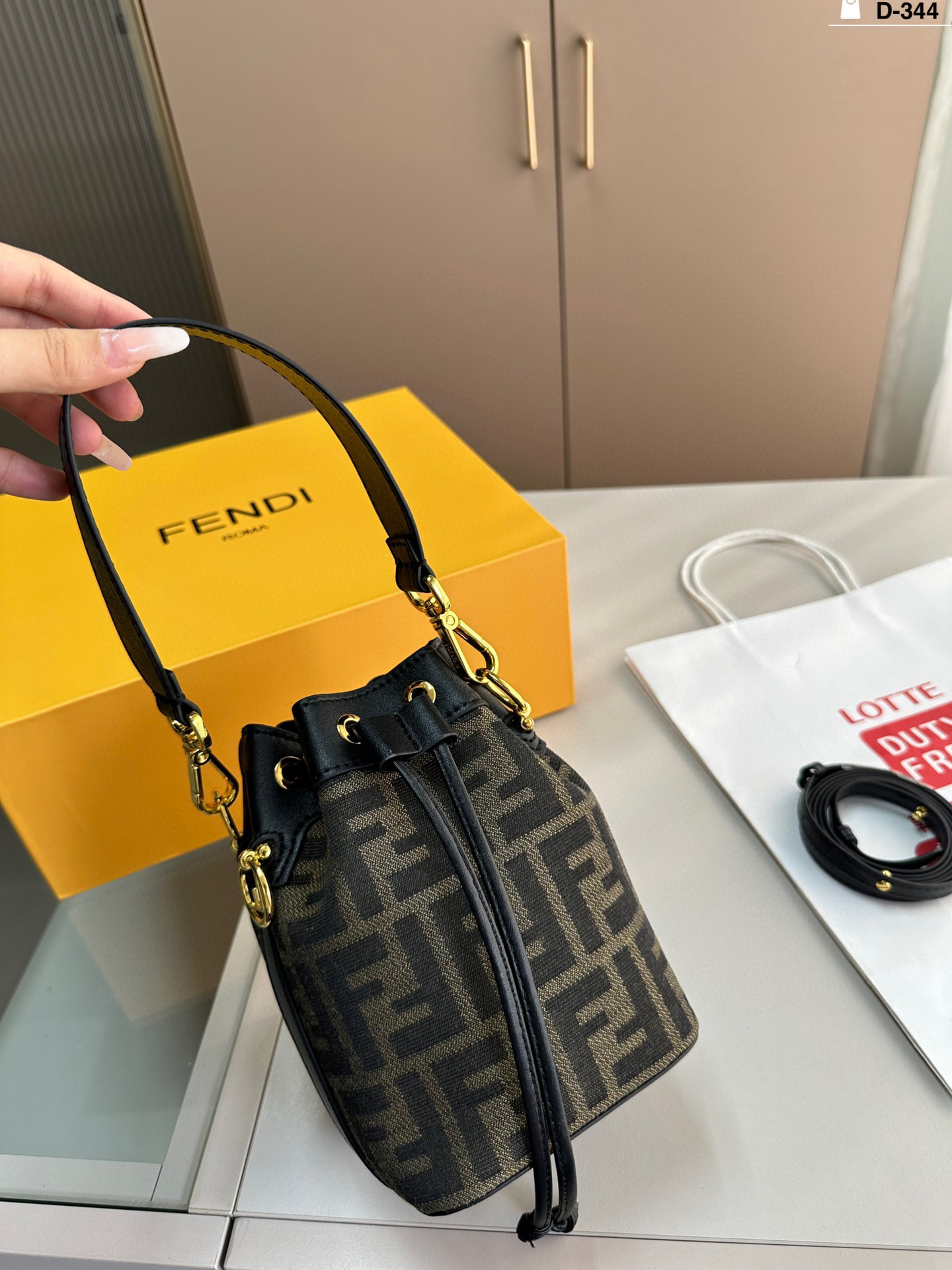 Fendi bucket bag