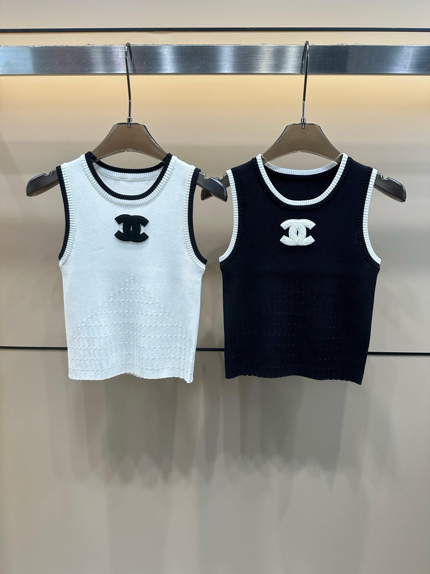 Chanel 3D Double C Knitted Vest