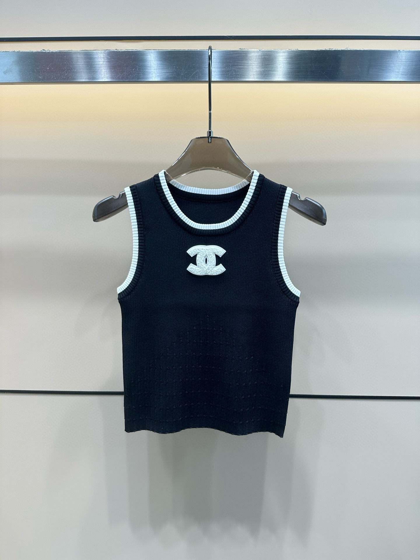 Chanel 3D Double C Knitted Vest