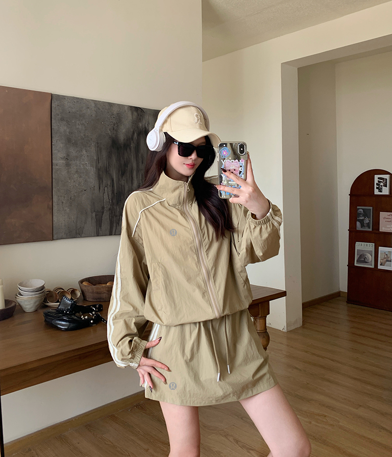 Lululemon long-sleeved jacket sun protection set