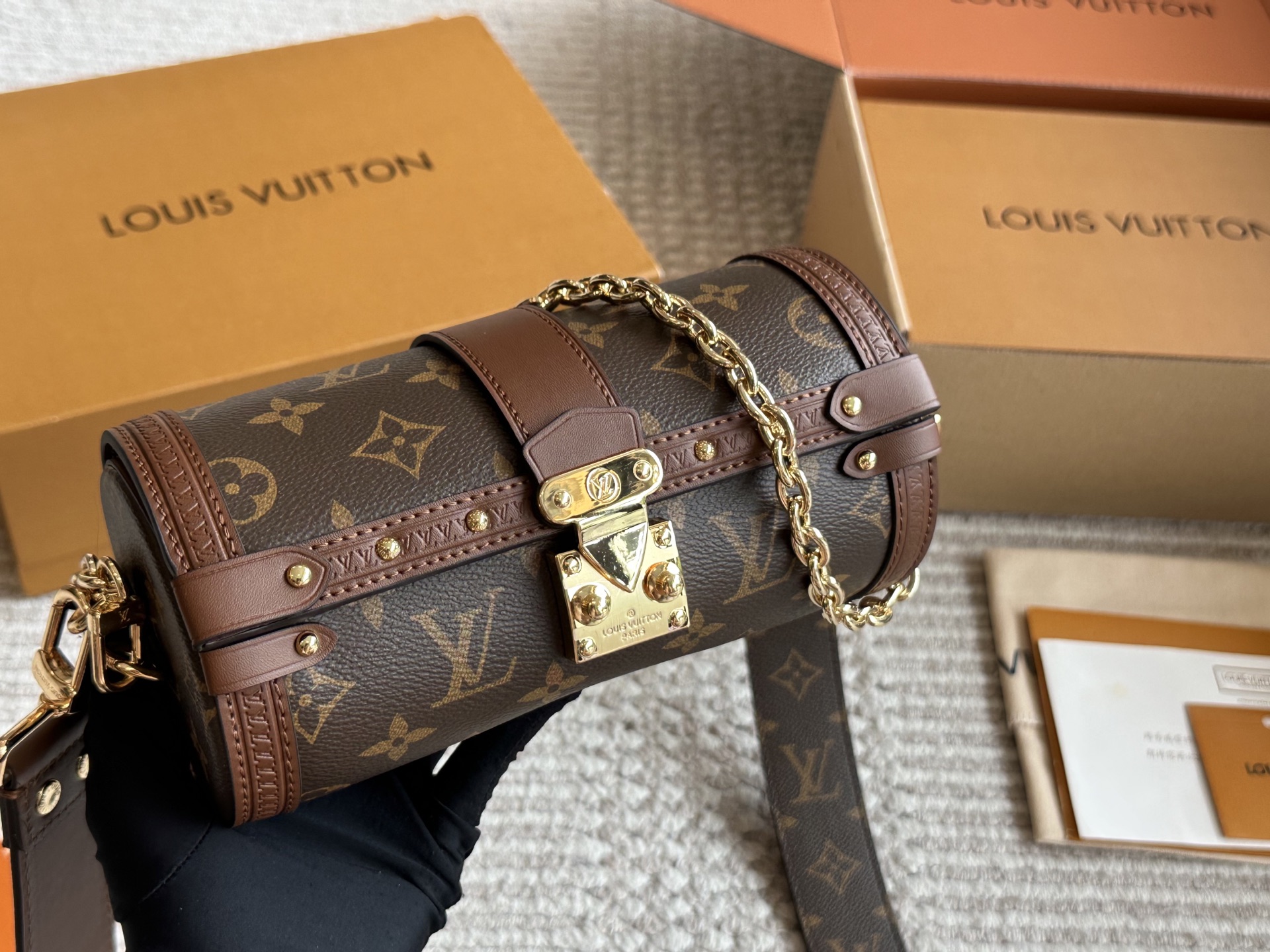 LV Papillon Baguette Bag
