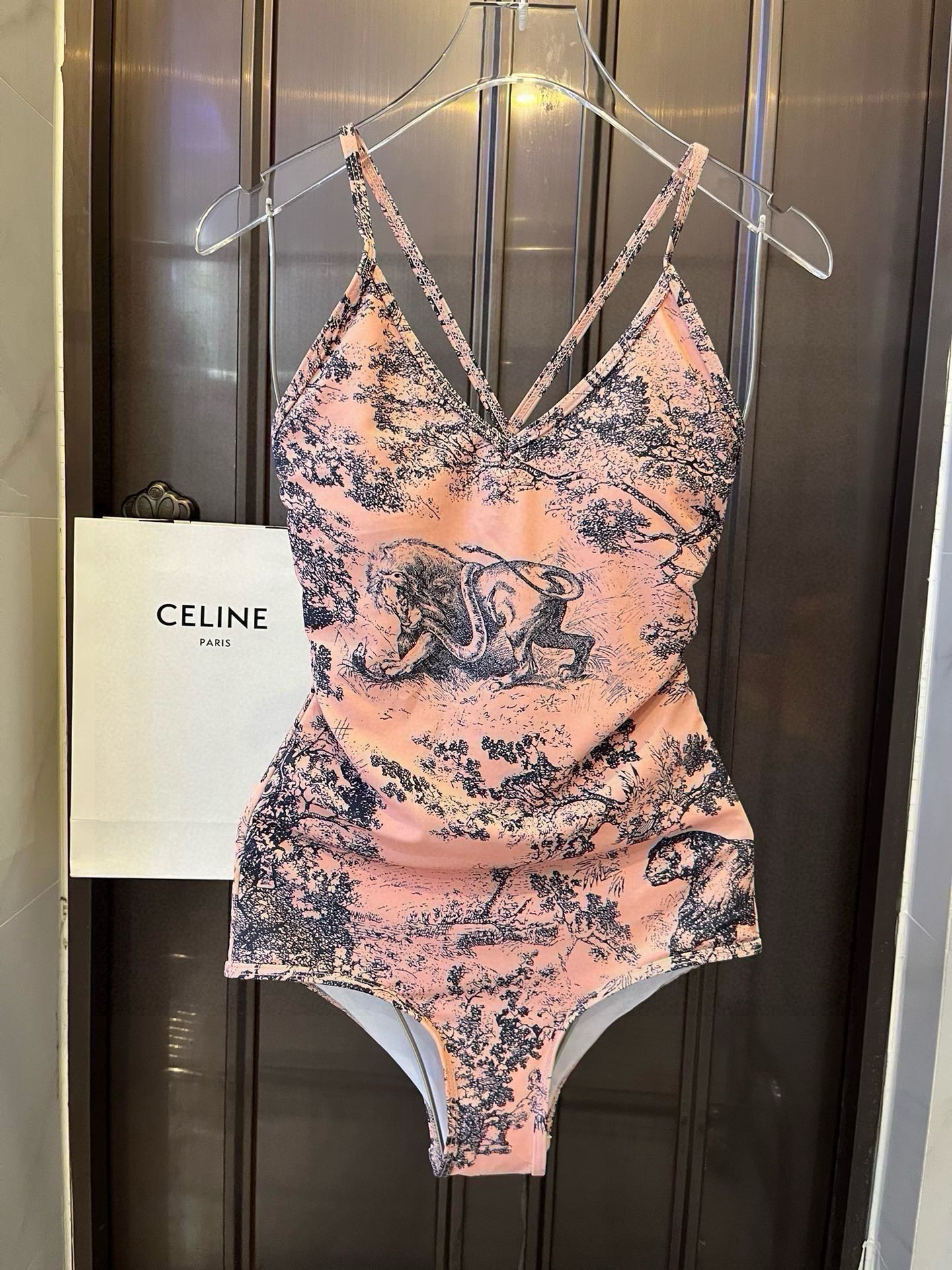 Dior new one-piece swimsuit bikini