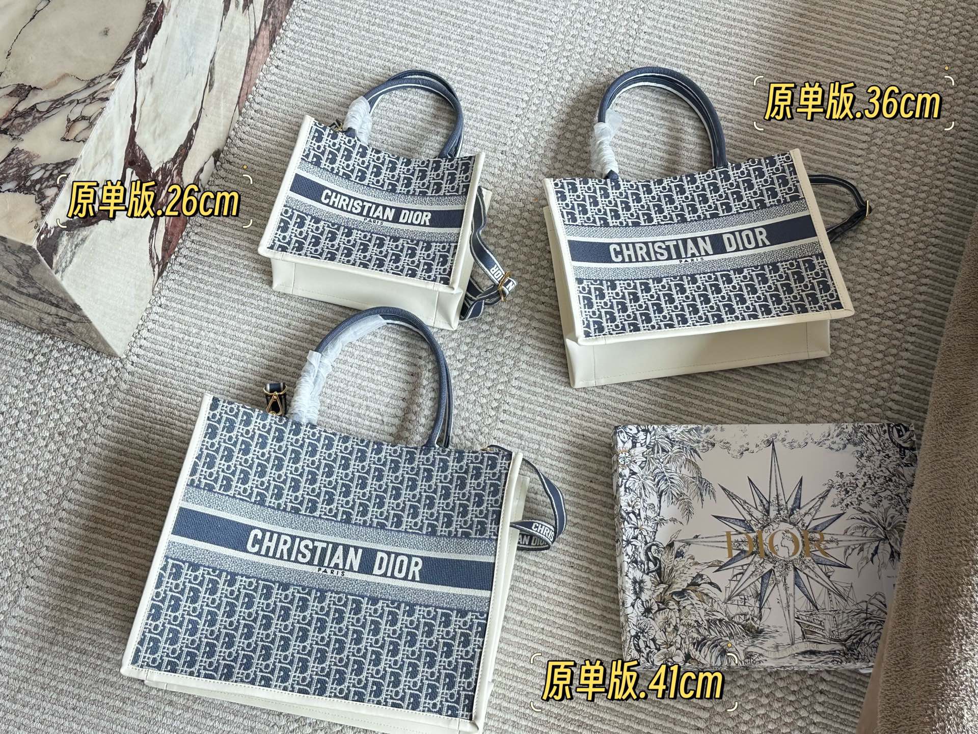 Dior Tote Shopping Bag