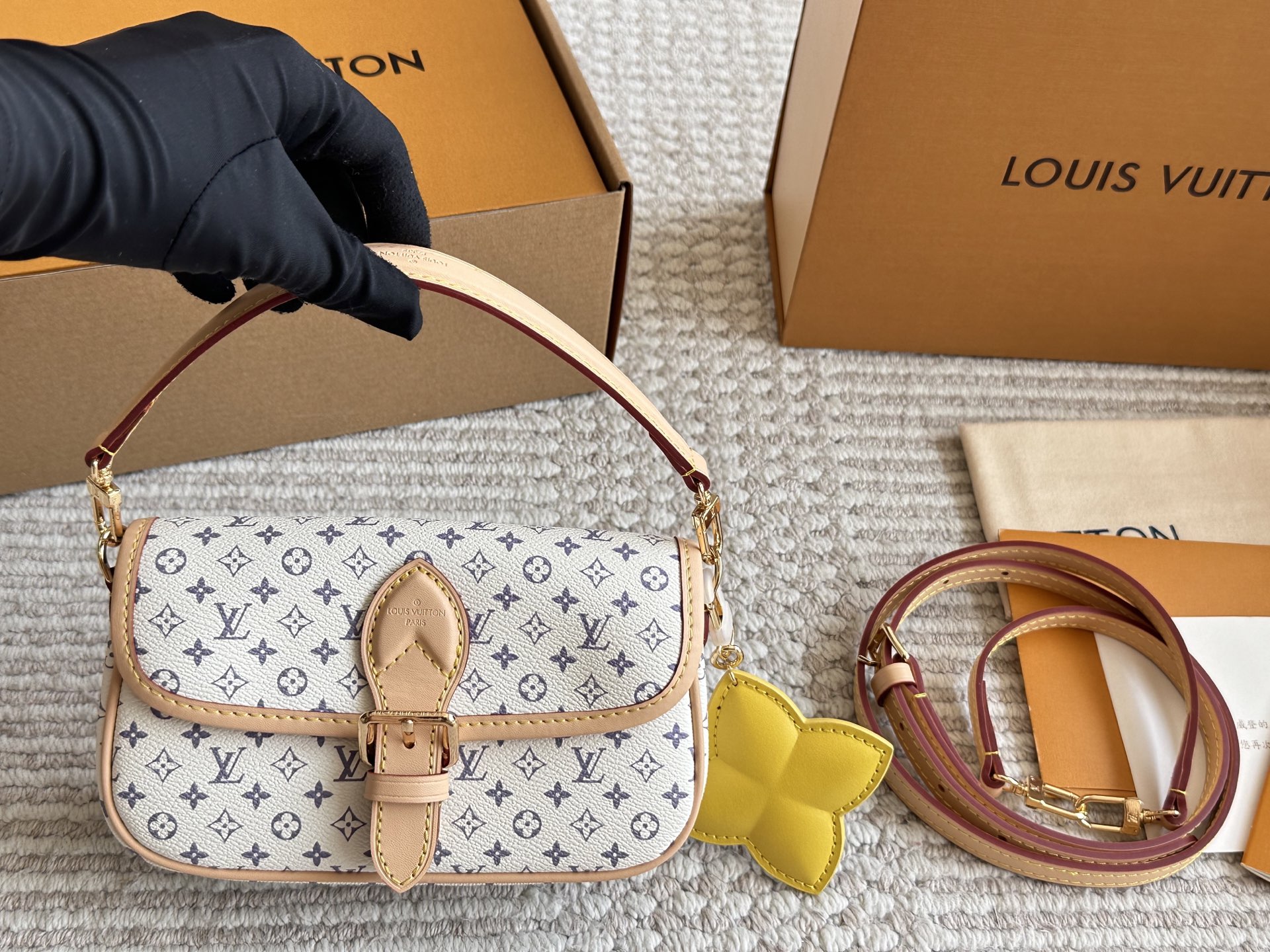 LV Show Small Baguette Bag