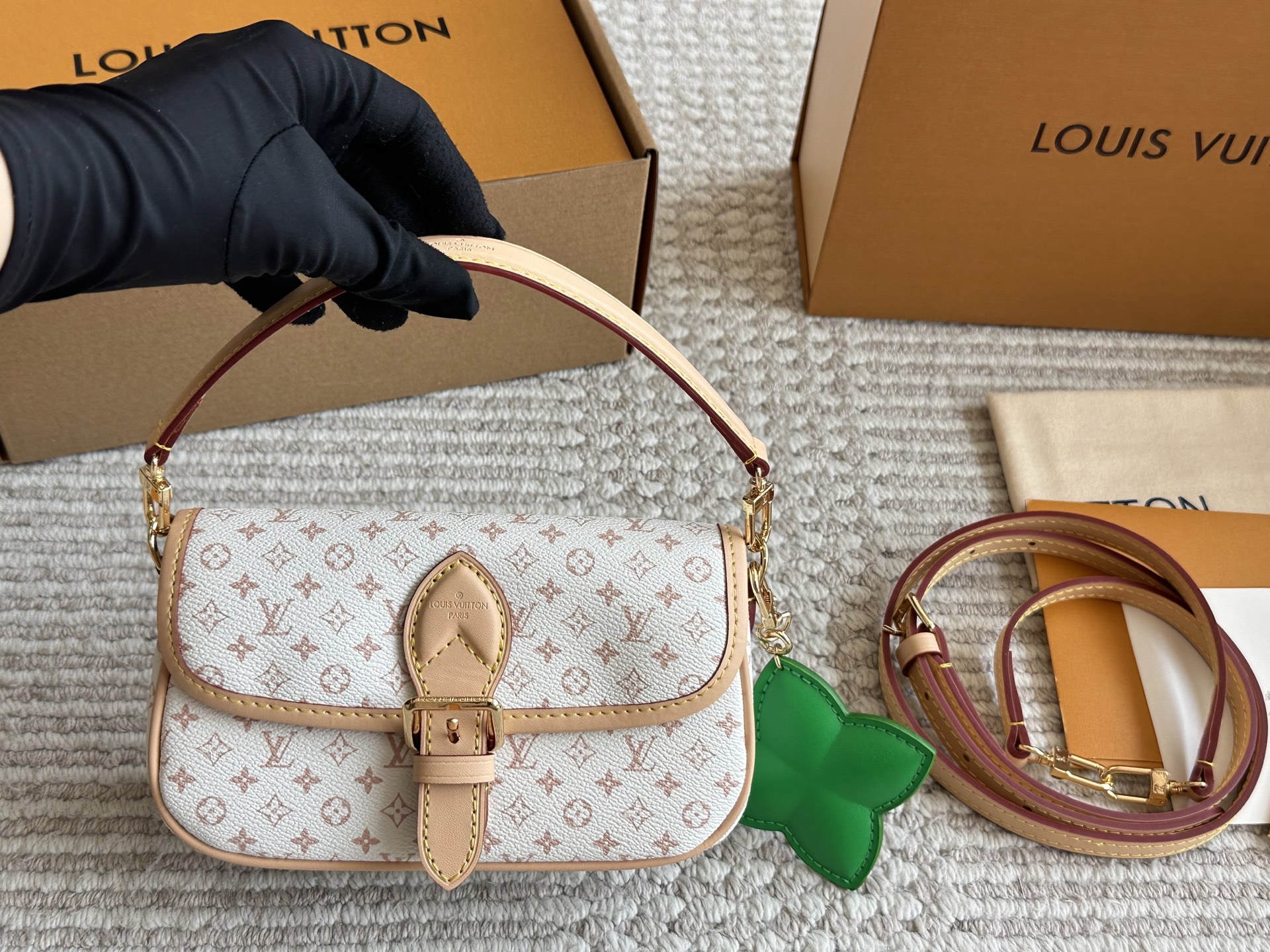 LV Show Small Baguette Bag
