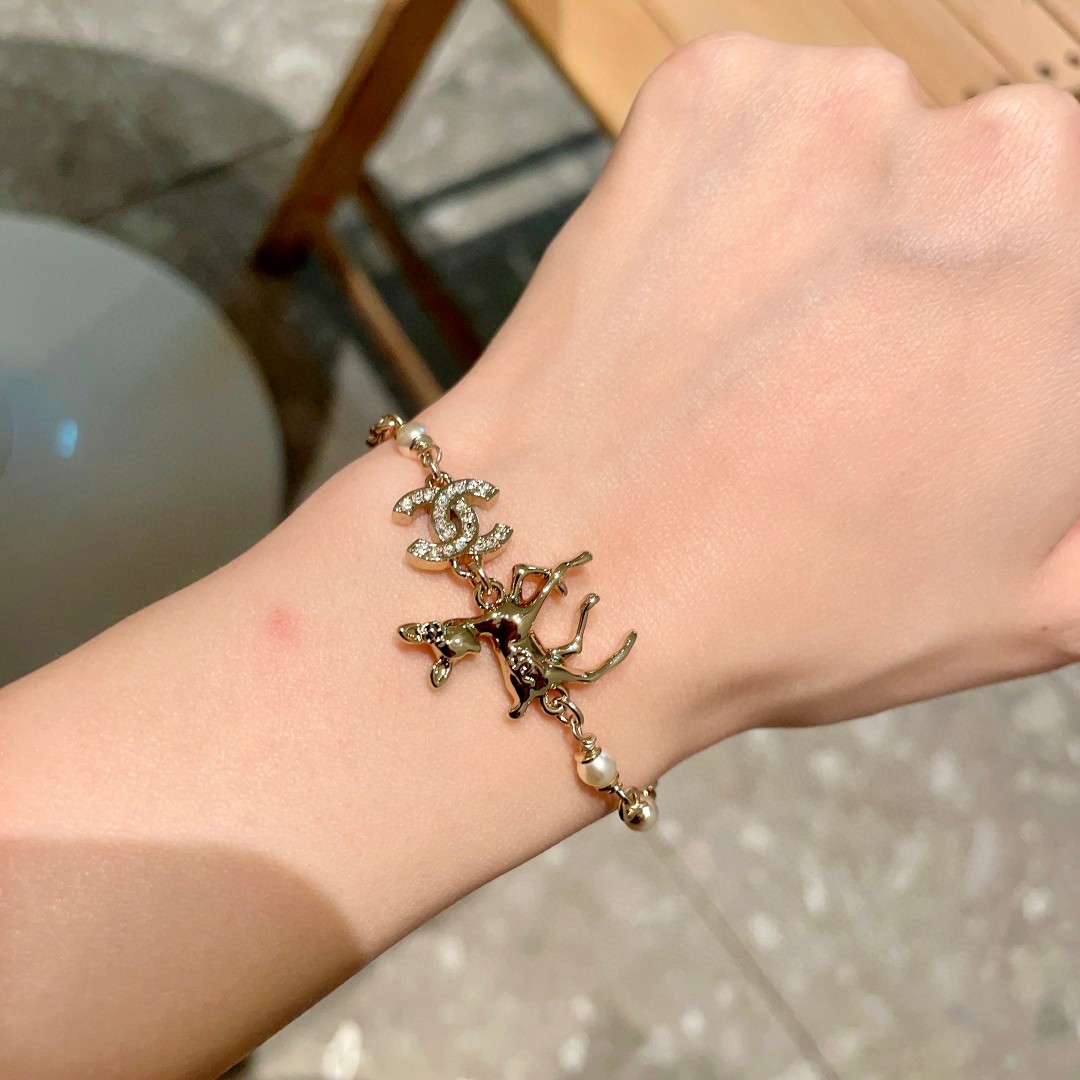 Chanel Deer Double C Bracelet