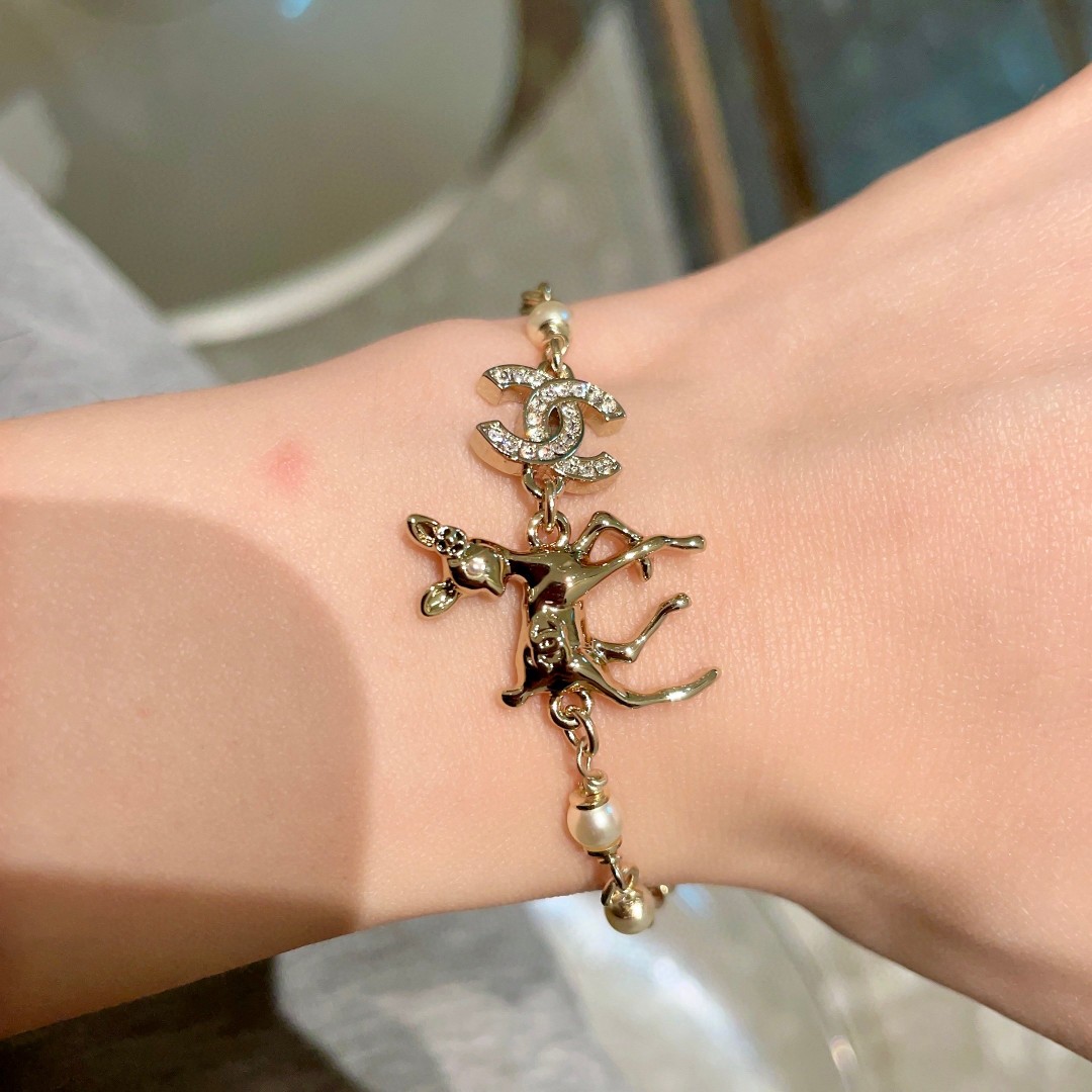 Chanel Deer Double C Bracelet