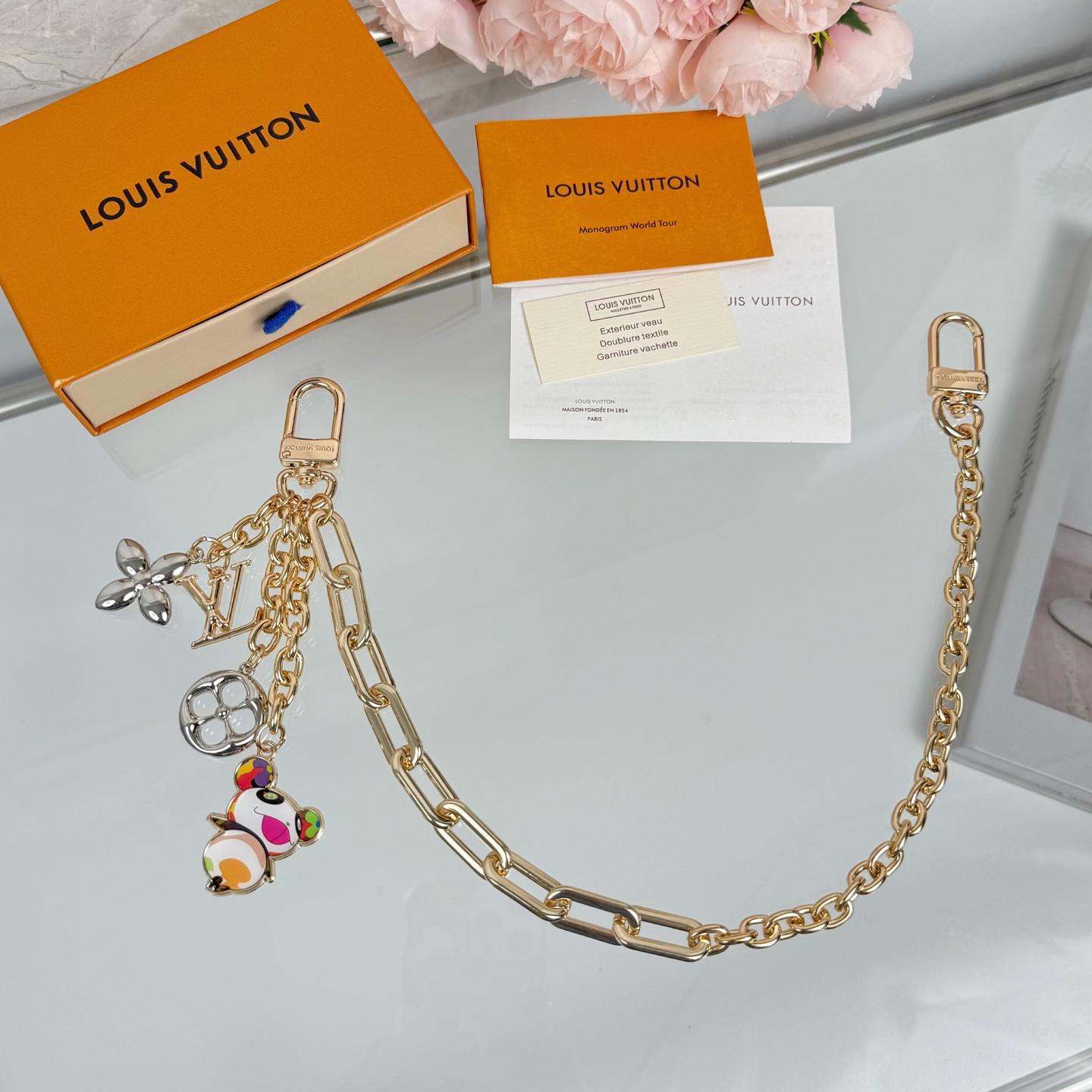 LV x TM Superflat Chain Bag Charm