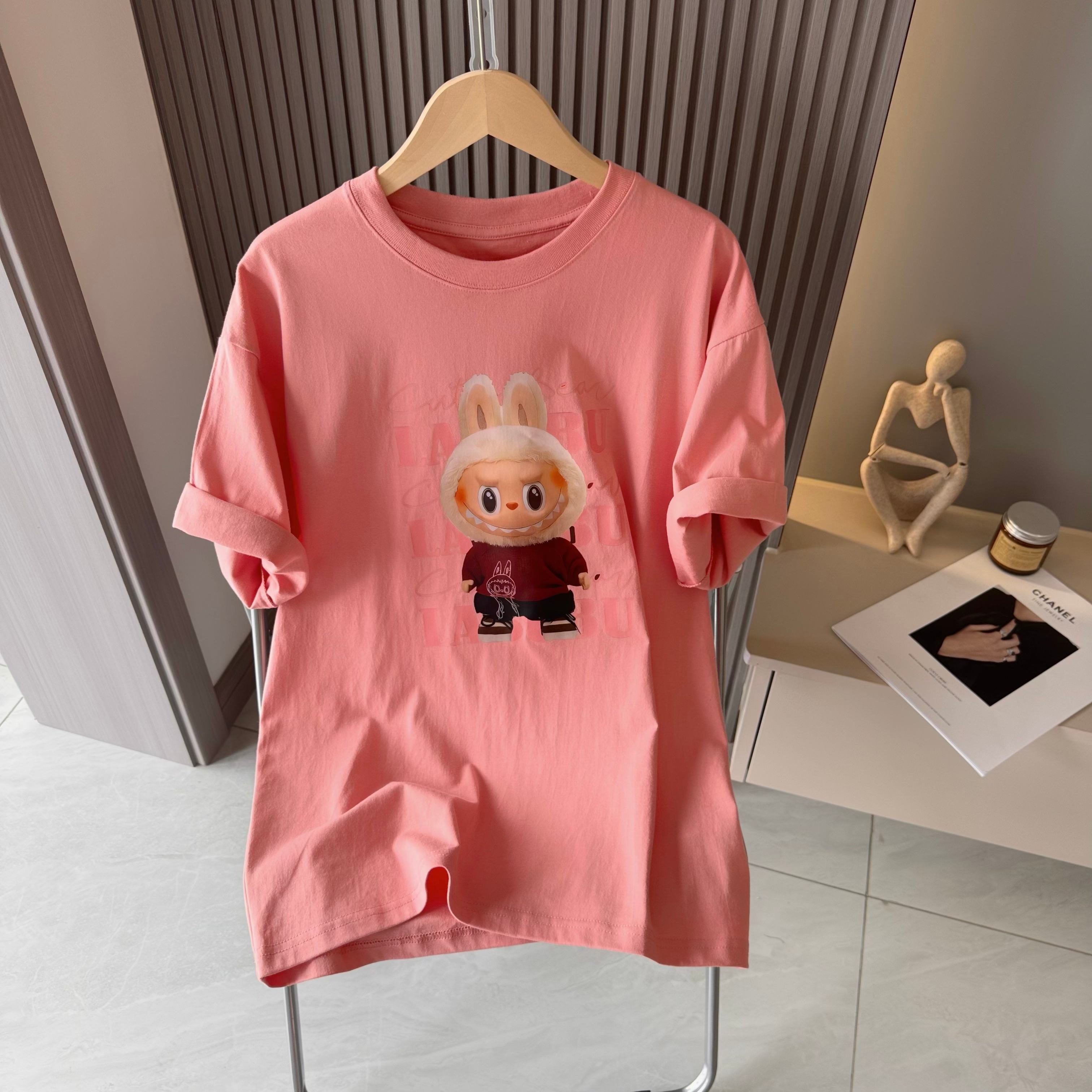 Bubble Mart Labubu short-sleeved T-shirt unisex