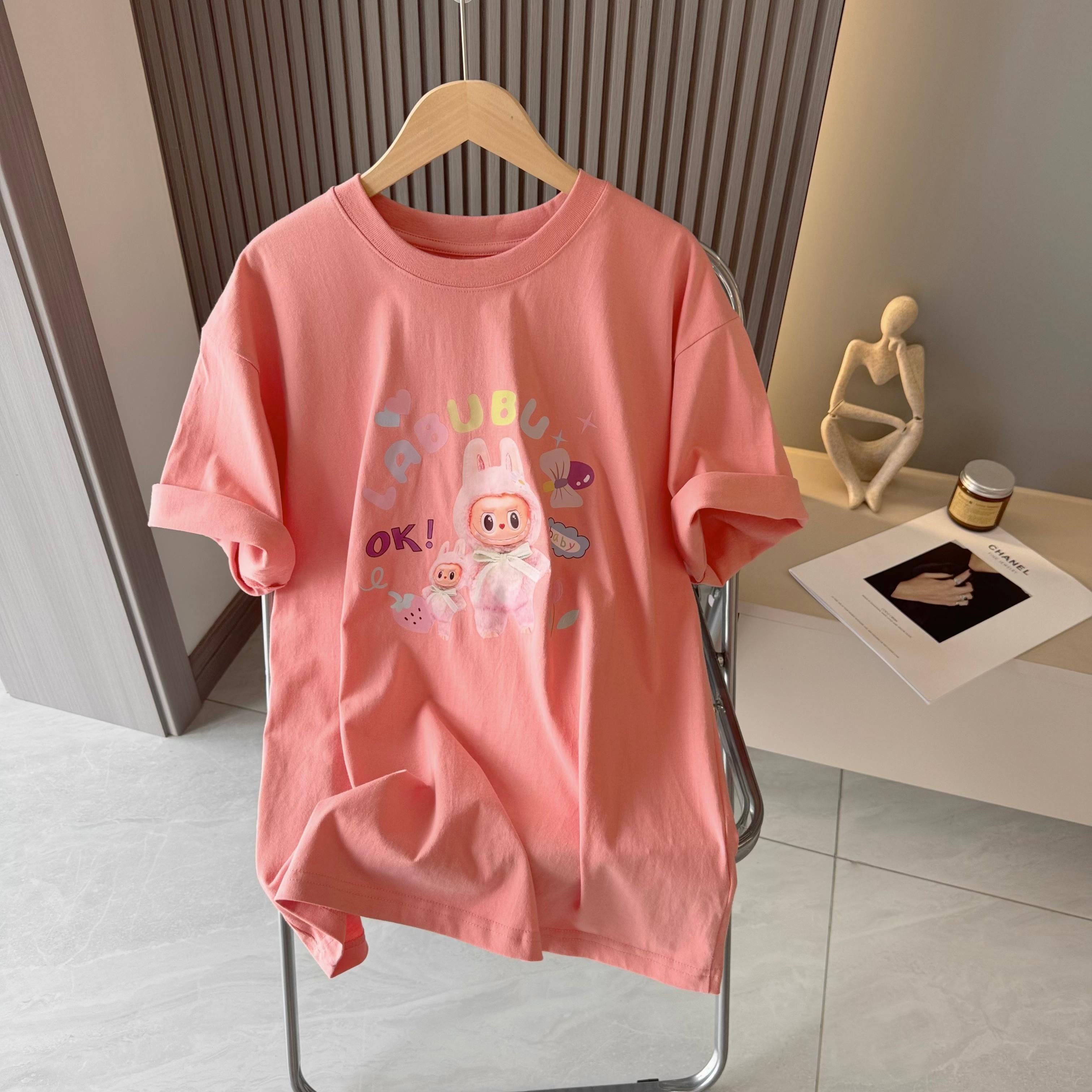 Bubble Mart Labubu short-sleeved T-shirt unisex