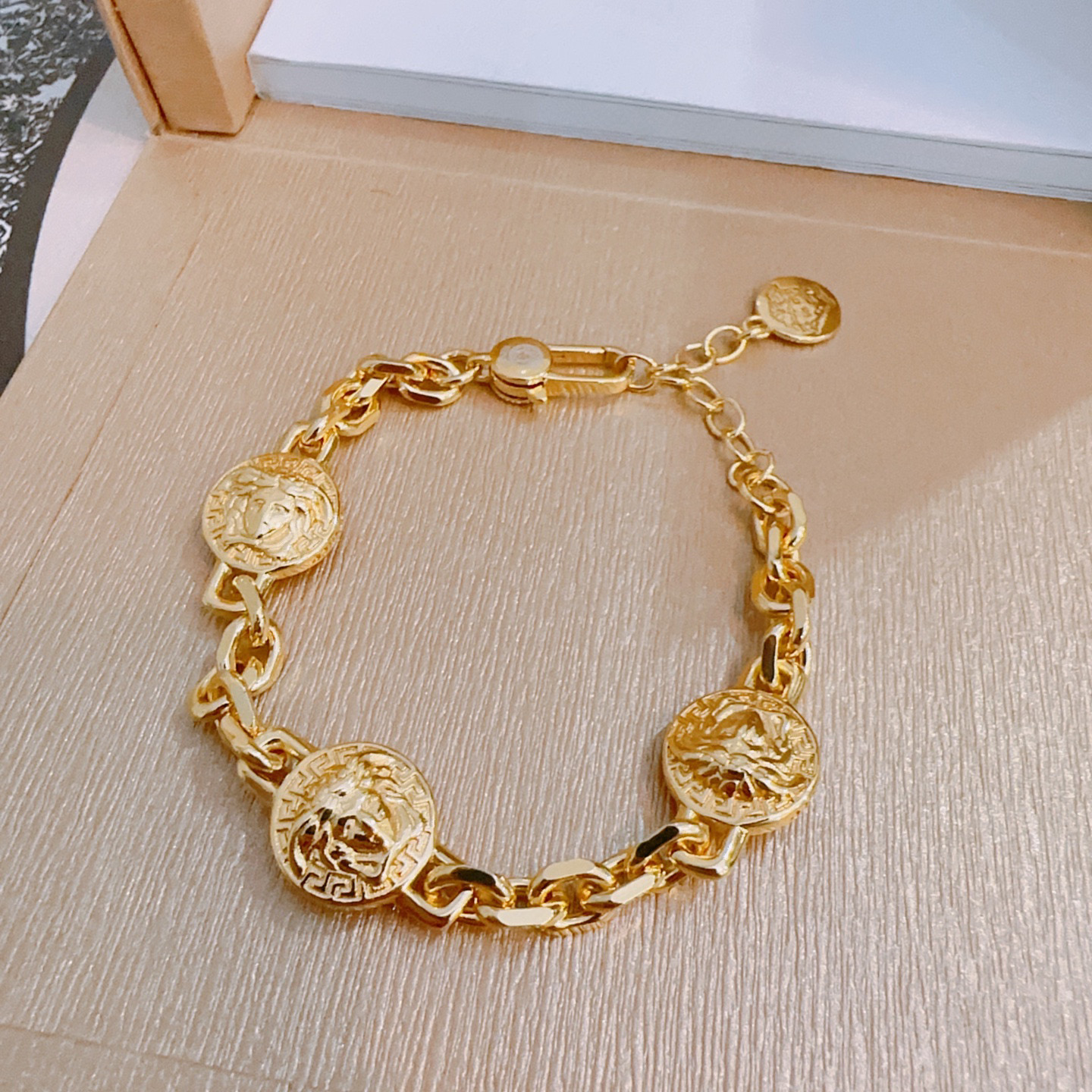 Versace high-quality bracelet with Medusa head