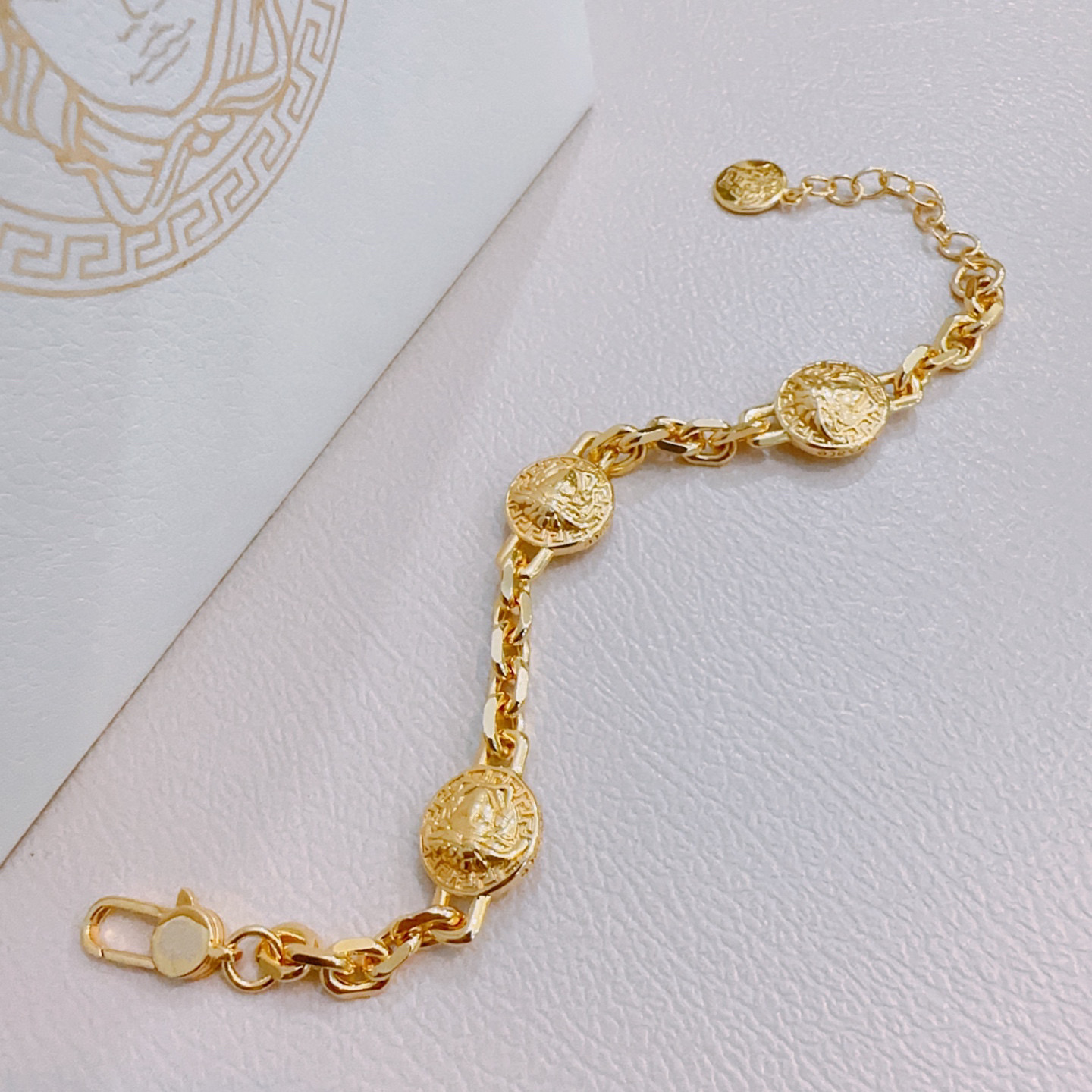 Versace high-quality bracelet with Medusa head