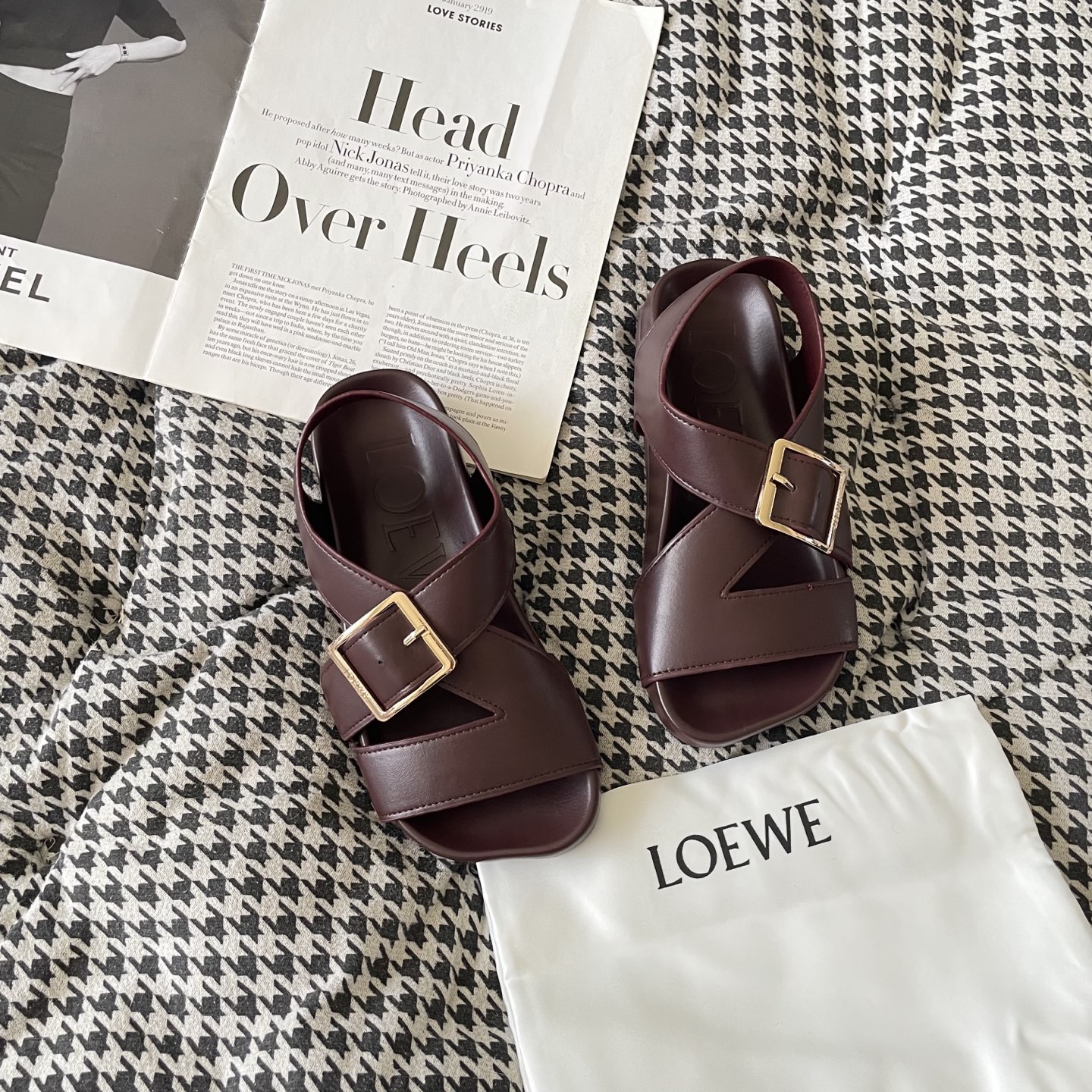 Loewe Cross Sandals