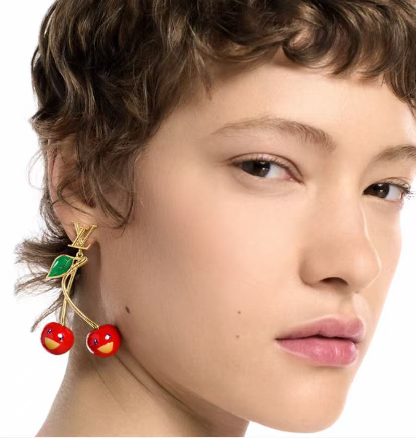 Louis Vuitton unique earrings