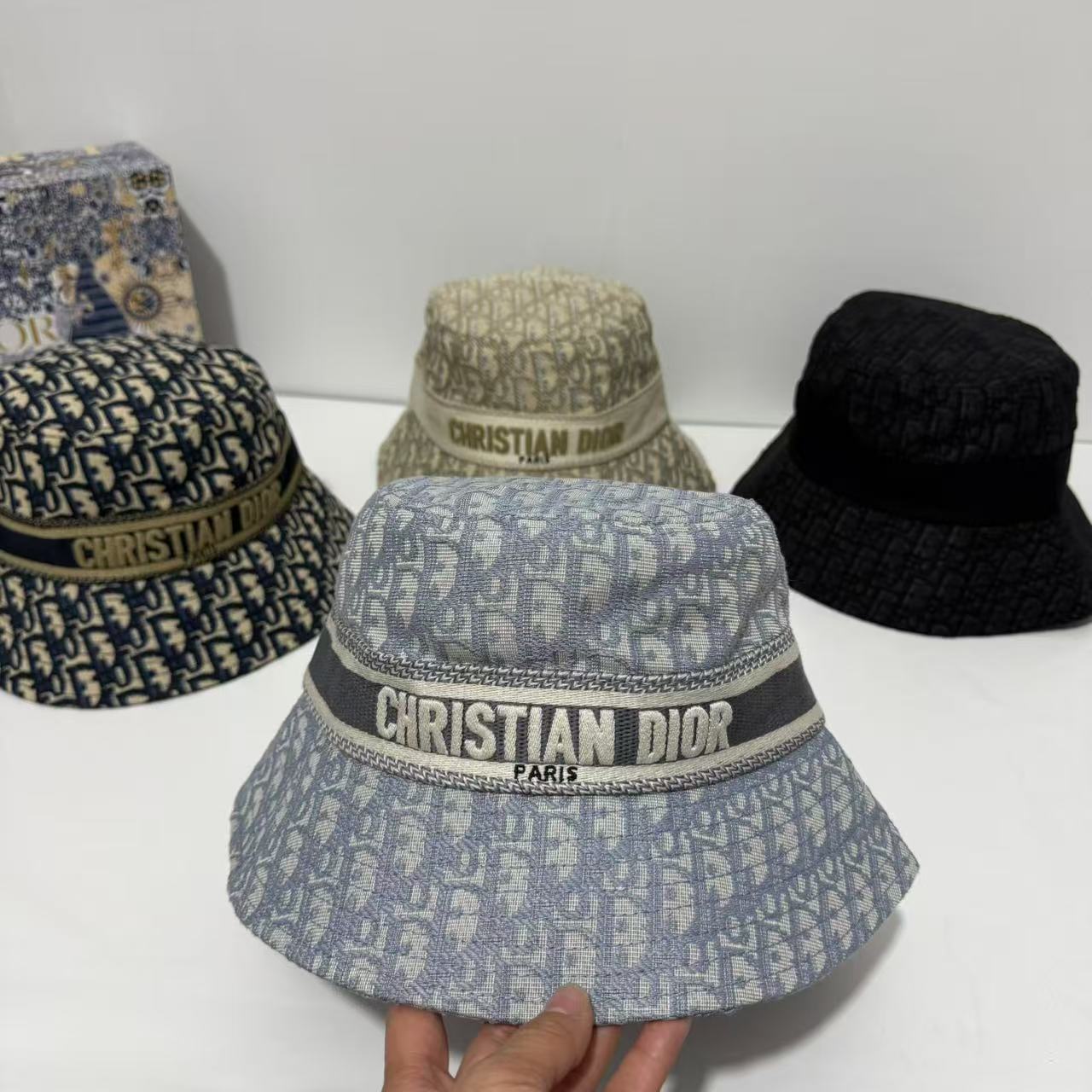 Dior high-end bucket hat