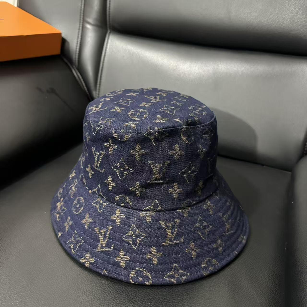 LV denim fisherman hat baseball cap
