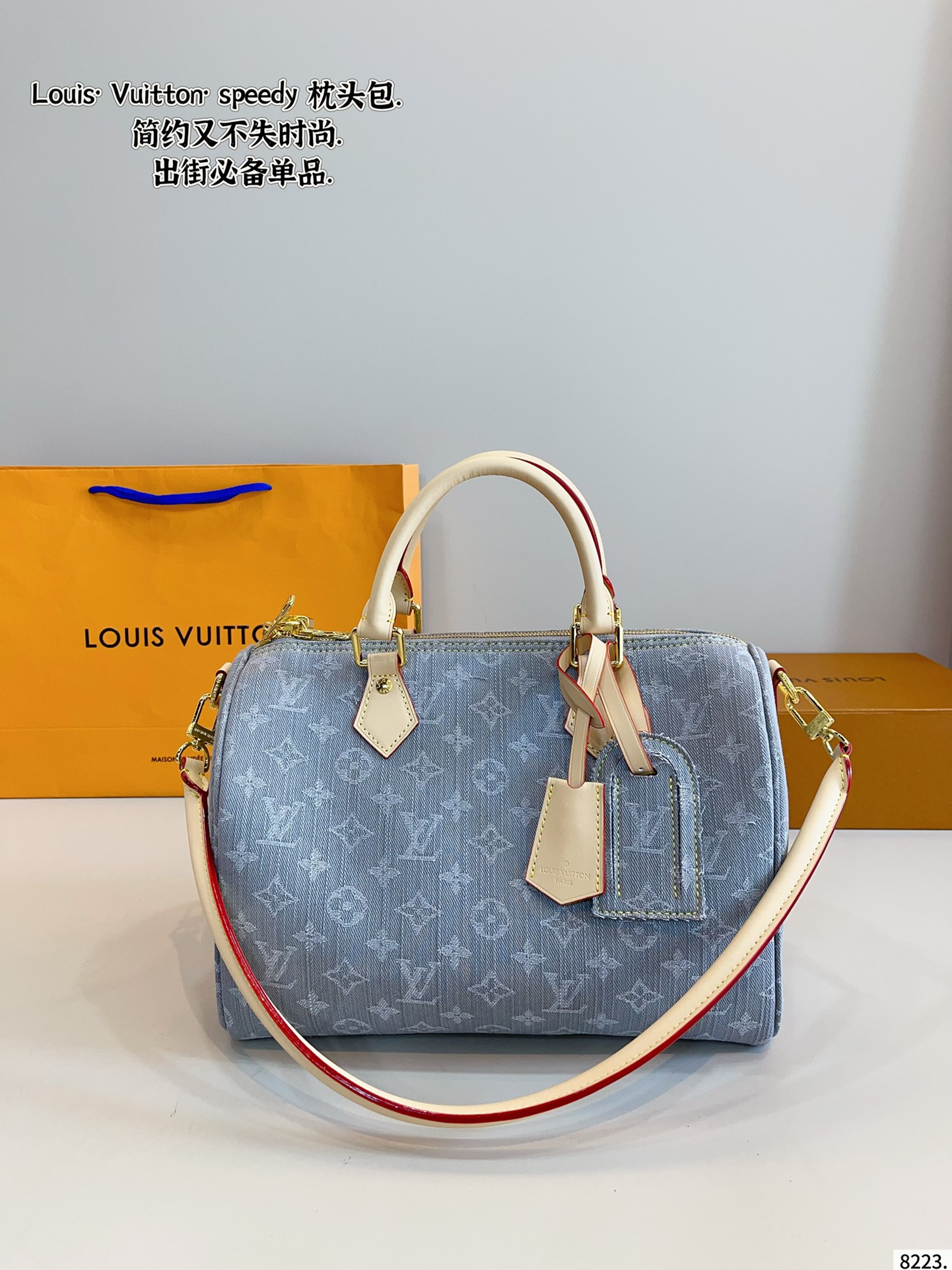 LV speedy co-branded pillow bag